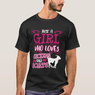 Camiseta Chicken Goat Mamãe É Uma Criança Engraçada Christm