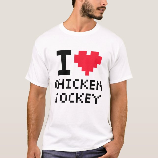 Camiseta Chicken Jockey (Frente)