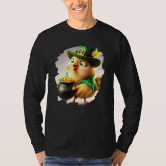 Camiseta Chicken Leprechaun St Patricks Day Chicken  3