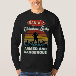 Camiseta Chicken Lover Danger Chic