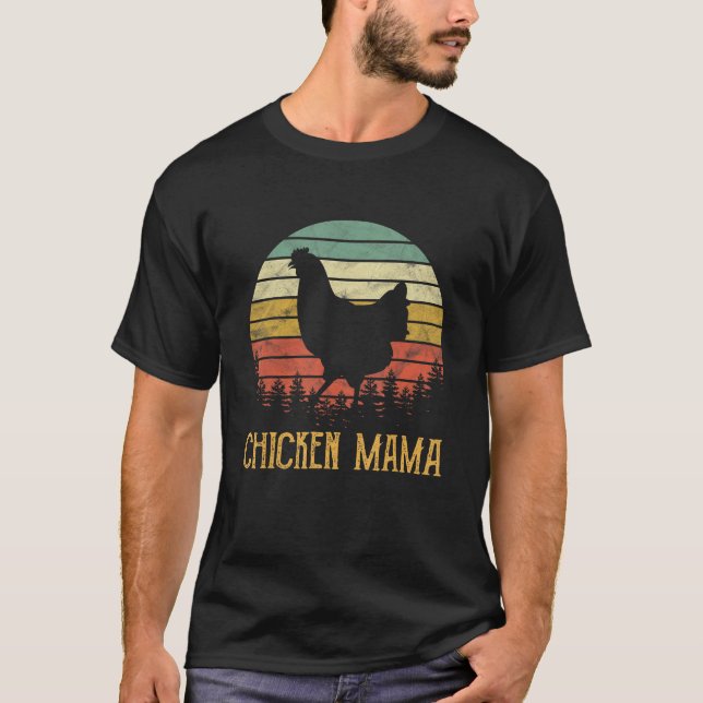 Camiseta Chicken Mama (Frente)
