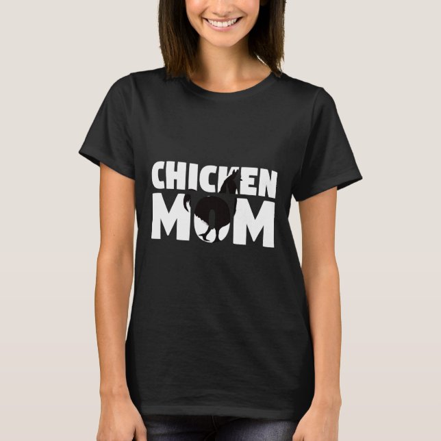 Camiseta Chicken Mom Chicken (Frente)
