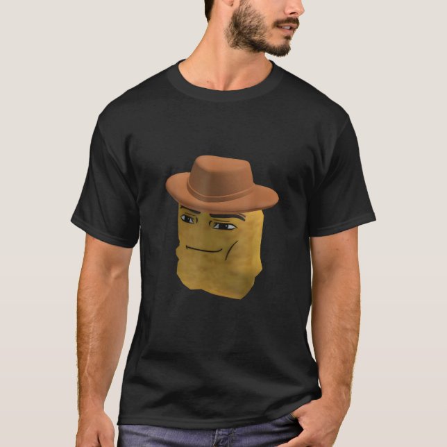 Camiseta Chicken Nugget Cowboy Meme (Frente)