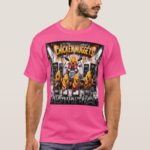 Camiseta Chicken Nuggets Heavy Metal World Tour