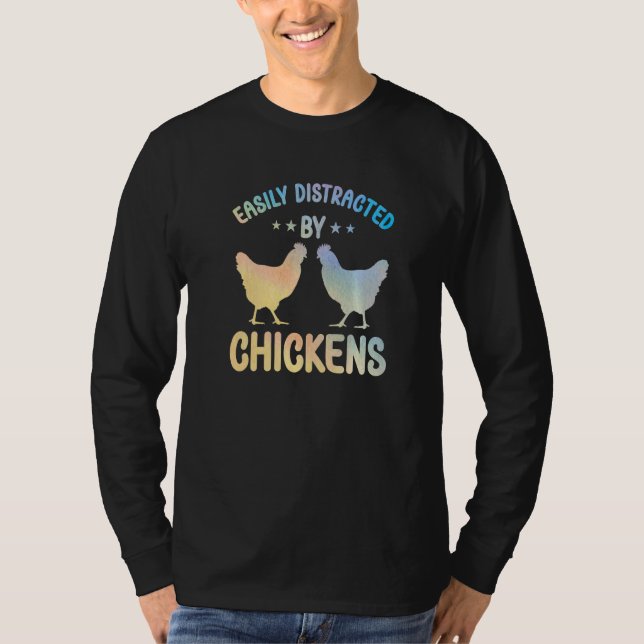 Camiseta Chicken Outfit for Chicken Hen Lovers Apparel Wome (Frente)