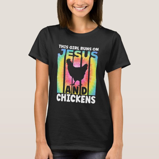 Camiseta Chicken Outfit for Chicken Hen Lovers Apparel Wome (Frente)