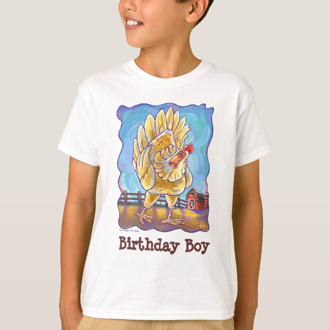 Camiseta Chicken Party Center (Frente)