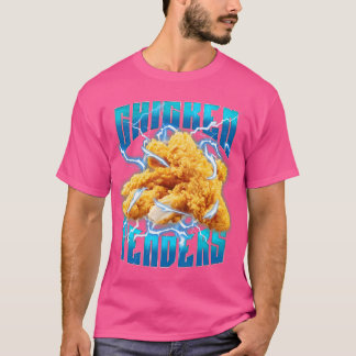 Camiseta Chicken Tales Heavy Metal - Enchimento Engraçado D