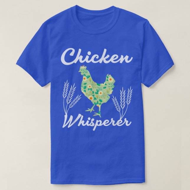 Camiseta Chicken whisperer farmer  (Frente do Design)