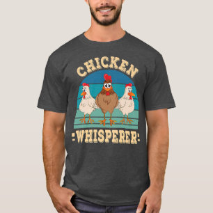 Camiseta Chicken Whisperer Farmer Farming Chicken Lover Far