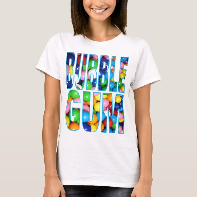 CAMISETA CHICLE BUBBLE (Frente)