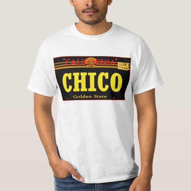 Camiseta Chico,Ca - T-Shirt (Frente)