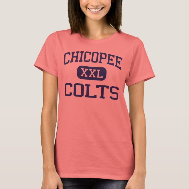 Camiseta Chicopee - Colts - Abrangente - Chicopee (Frente)