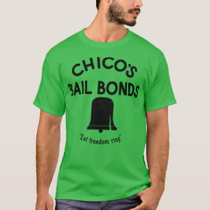 Camiseta Chicos Bail Bonds Deixe o anel de liberdade