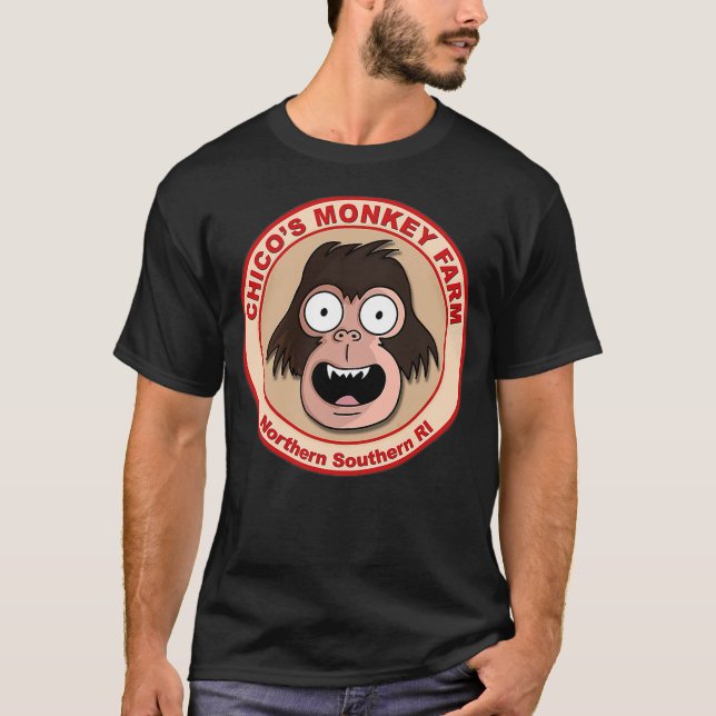 Camiseta Chico's Monkey Farm Funny Animation (Frente)