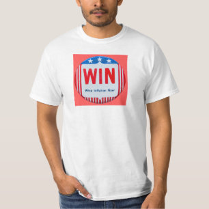 Camiseta chicote a inflação agora t-shirt
