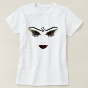 Camiseta Chicotes da cara da beleza do Pentacle &