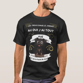 Camiseta Chien Aventure à quatre pattes