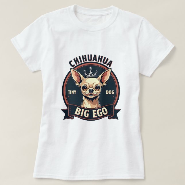 Camiseta Chihuahua (Frente do Design)