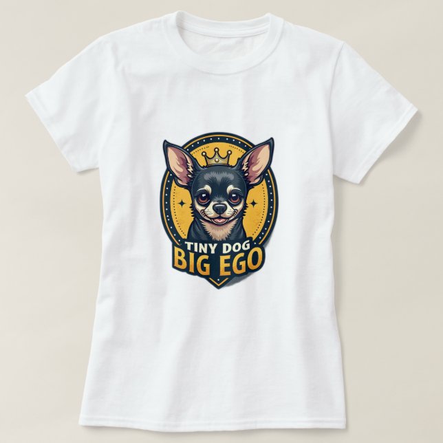 Camiseta Chihuahua (Frente do Design)