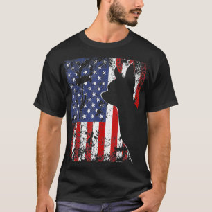 Camiseta Chihuahua American Flag Dog USA Patriotic Men Wome