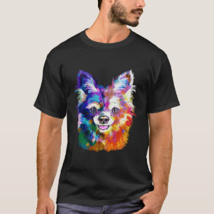 Camiseta Chihuahua Art Geométrico Cachorro Criado Proprietá