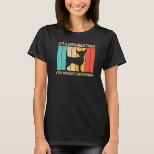 Camiseta Chihuahua Bonita Para Homens Mulheres Chihuahua Pe