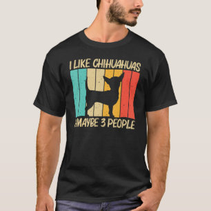 Camiseta Chihuahua Bonita Para Homens Mulheres Chihuahua Pe