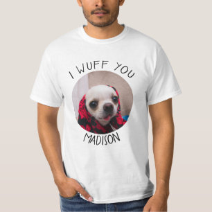 Camiseta Chihuahua bonitinho se você ama Dias de os namora
