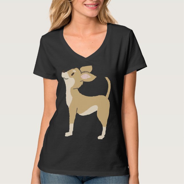 Camiseta Chihuahua Brown (Frente)