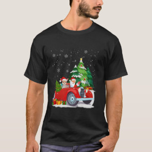 Camiseta Chihuahua Cachorro Papai Noel Matando Família de N