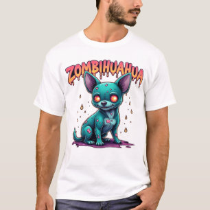 Camiseta Chihuahua Chi Chichi Chiwawa Cão Zumbi Dia das Bru