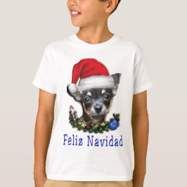 Camiseta Chihuahua Christmas