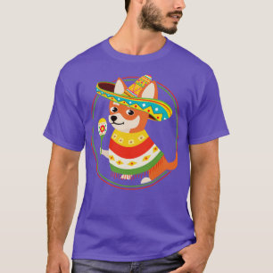 Camiseta Chihuahua Cinco De Mayo Mexicano