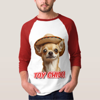 Camiseta Chihuahua con Sombrero Toy Chido!