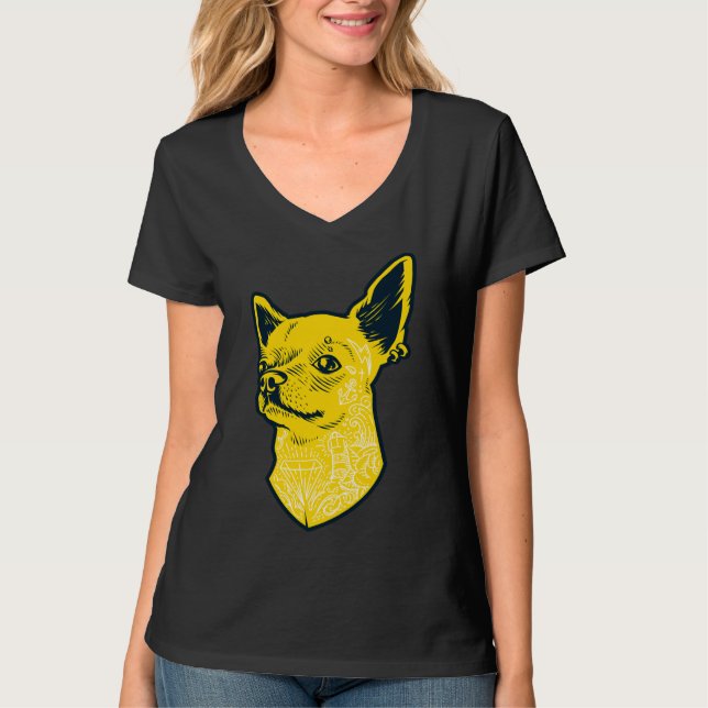 Camiseta Chihuahua Crazy (Frente)