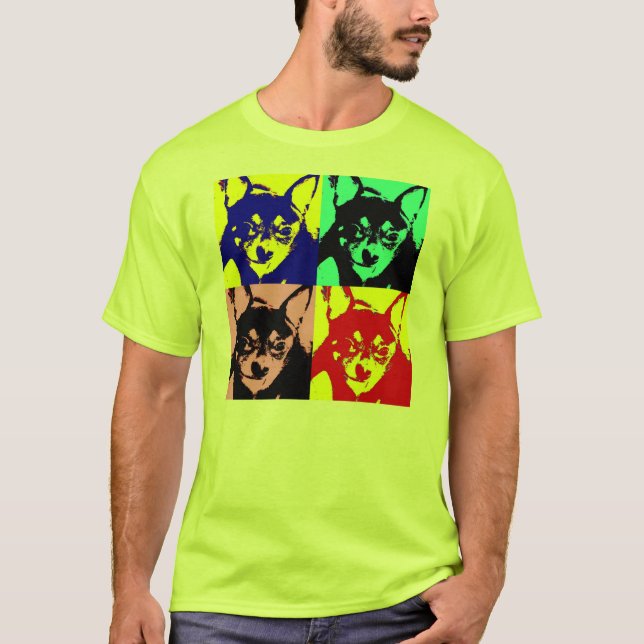 Camiseta Chihuahua de Chico (Frente)