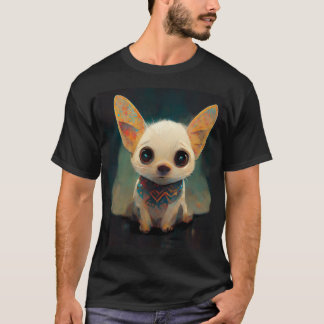 Camiseta Chihuahua de orelha grande