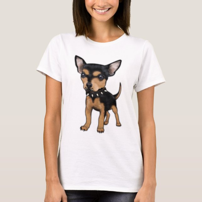 Camiseta Chihuahua do assassino (Frente)