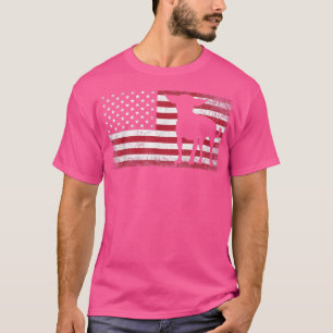 Camiseta Chihuahua Dog 4 de julho Presente Bandeira America