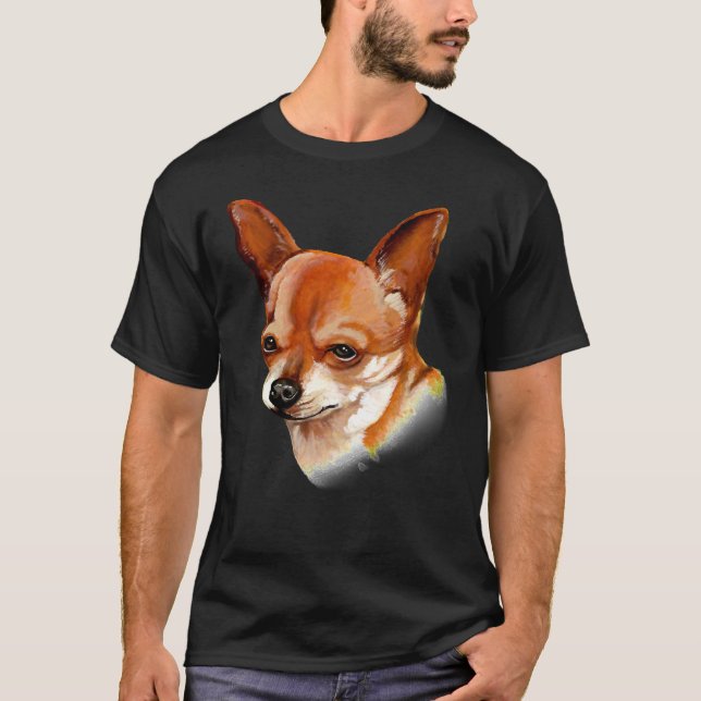 Camiseta Chihuahua Dog Adora Estar Com Suas Pessoas (Frente)