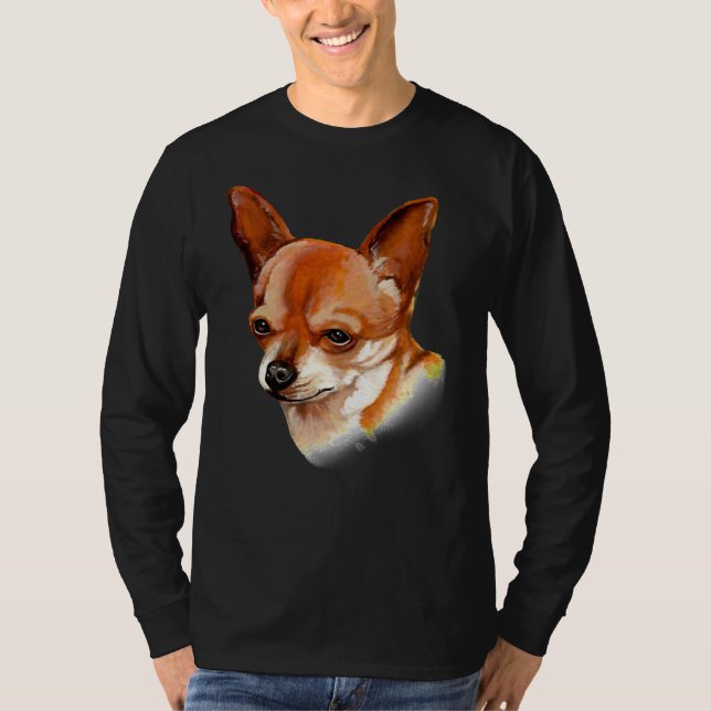 Camiseta Chihuahua Dog Adora Estar Com Suas Pessoas (Frente)