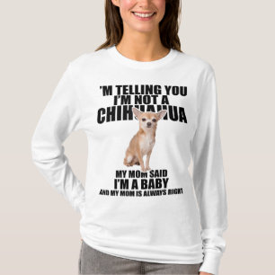 Camiseta Chihuahua Dog, estou dizendo que não sou Chihuahua
