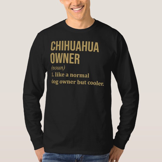 Camiseta Chihuahua Dog Funny (Frente)