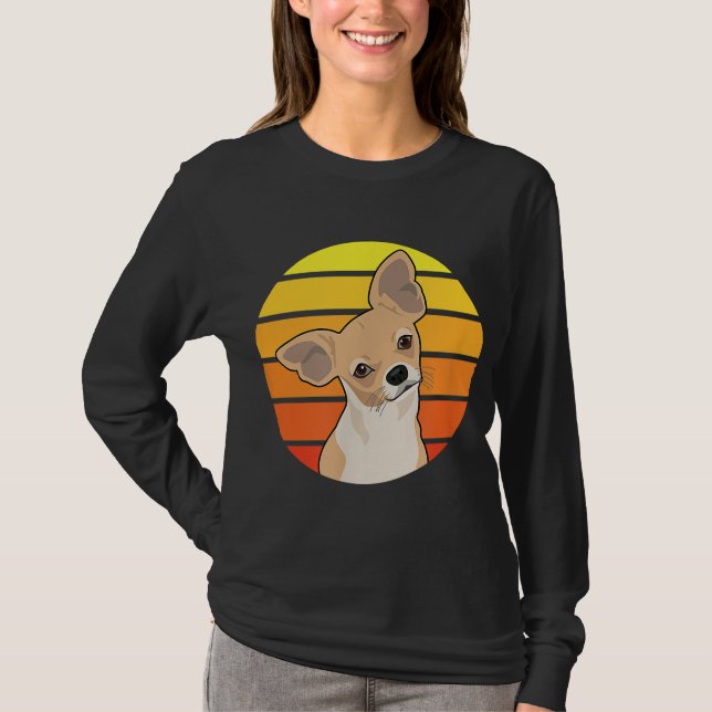 Camiseta Chihuahua Dog Lover Gift (Frente)
