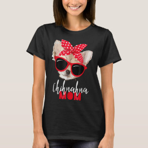 Camiseta Chihuahua Dog Mãe Óculos escuros Png