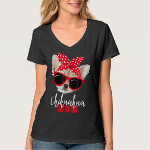Camiseta Chihuahua Dog Mãe Óculos escuros Png