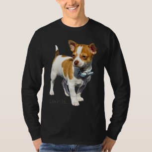 Camiseta Chihuahua Dog Mãe Pai Tee Love Pet Puppy Chiuauah
