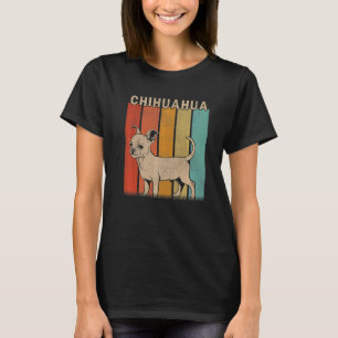 Camiseta Chihuahua Dog Men Mulheres Filha Cachorro Bonito C