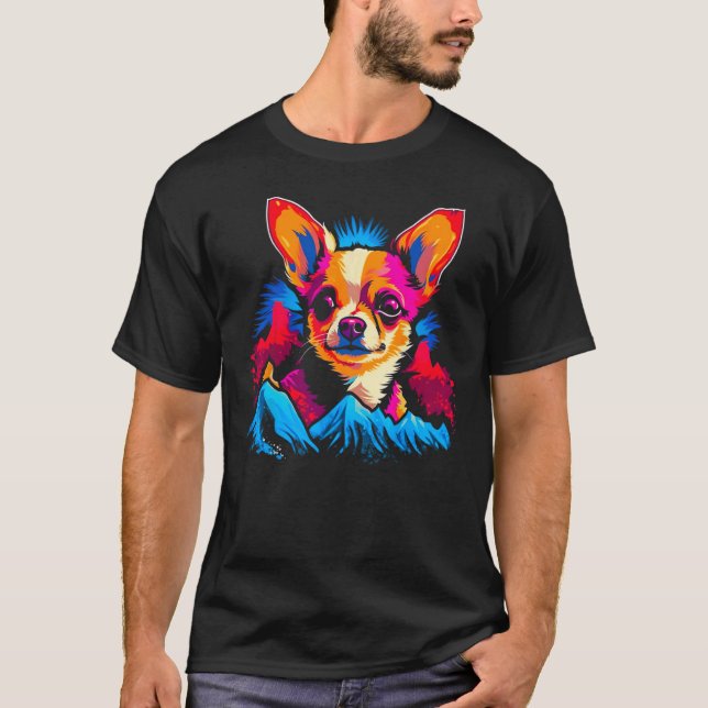Camiseta Chihuahua Dog Mountain (Frente)